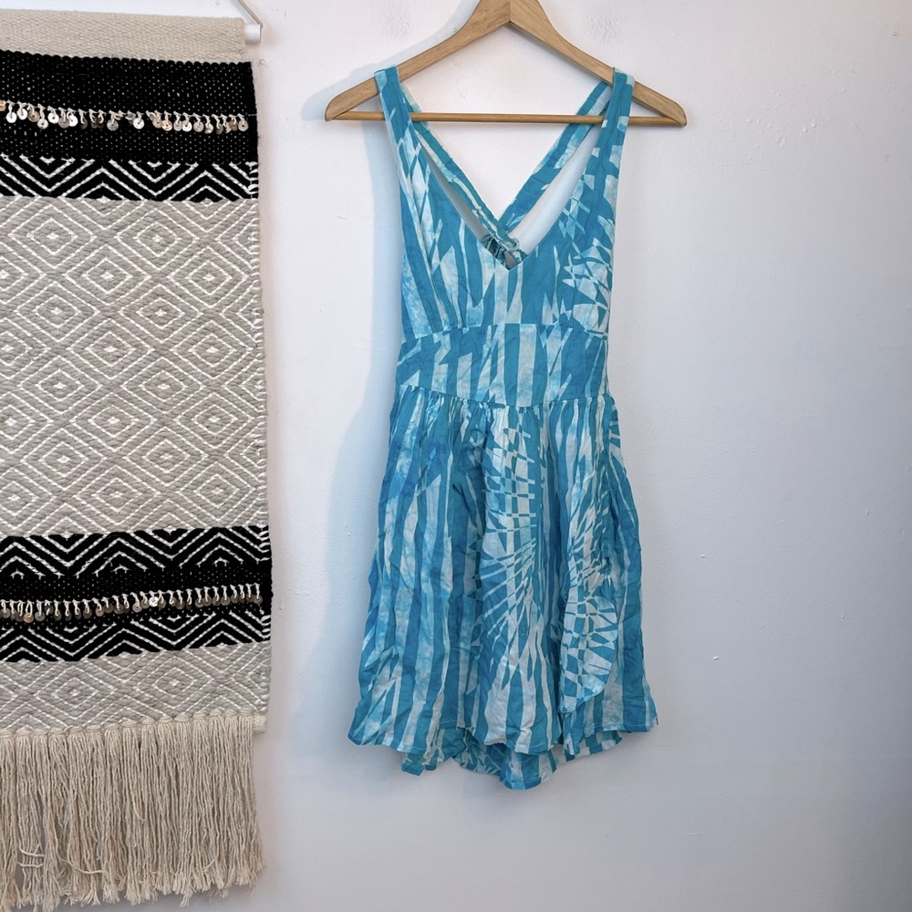 Billabong Blue Tie Dye Dress